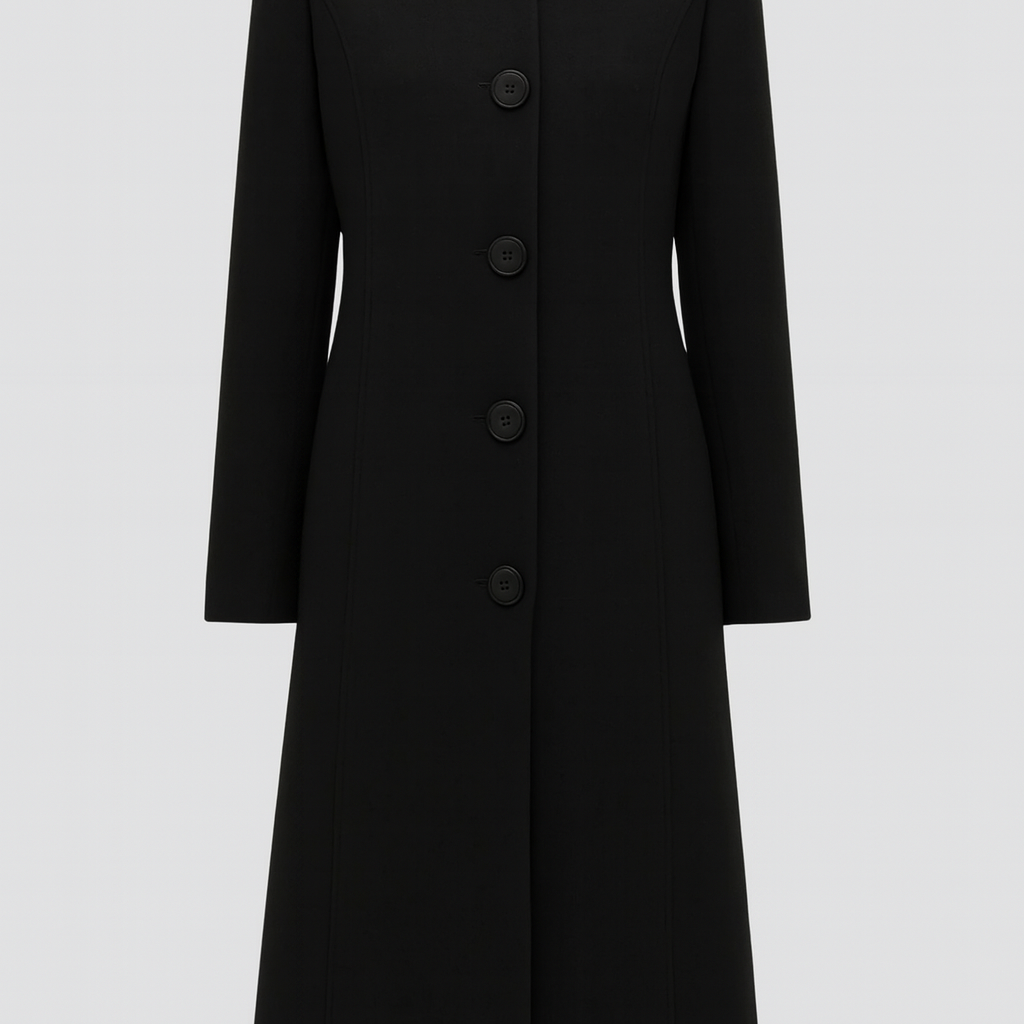 Women's Knee-length Winter Trench Coat