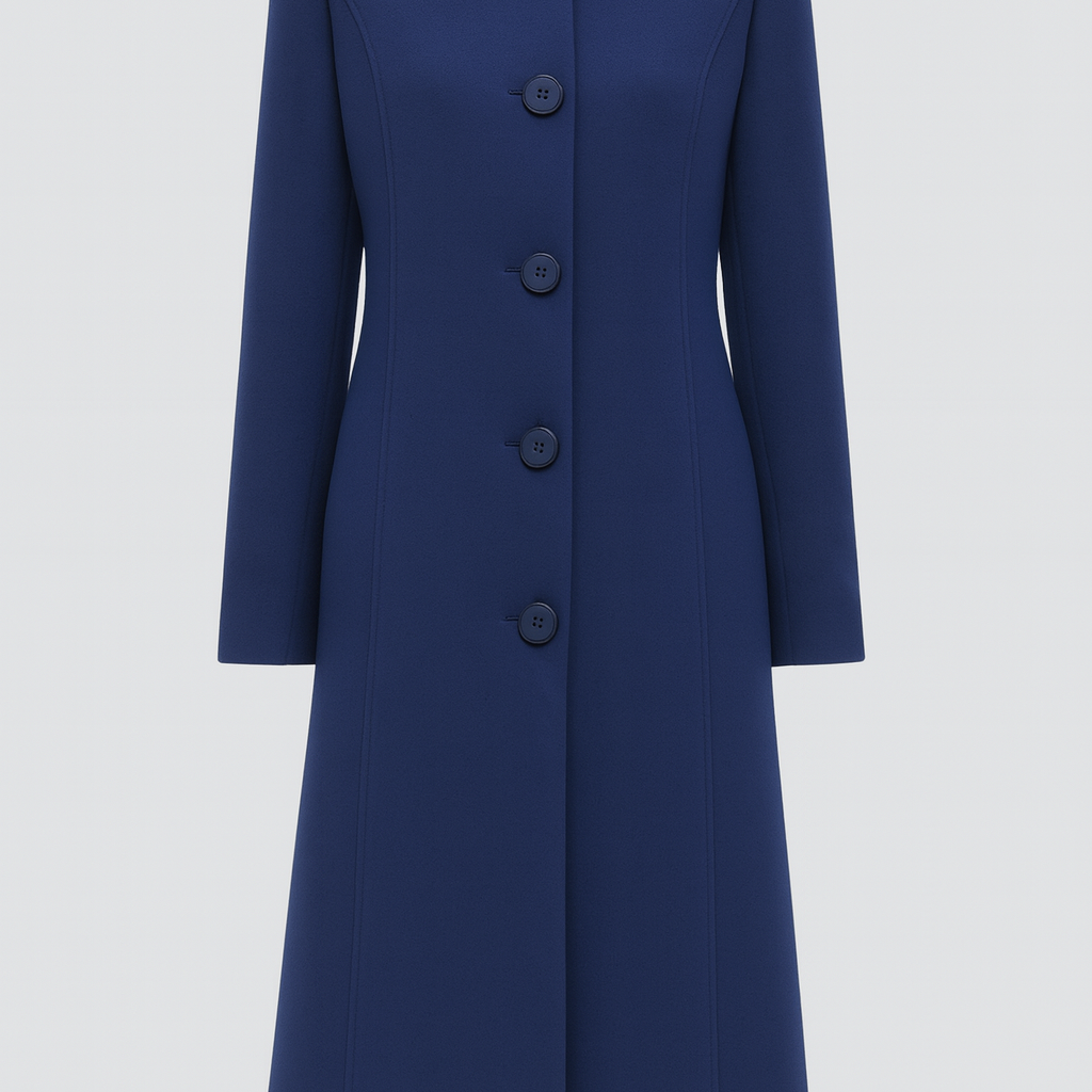 Women's Knee-length Winter Trench Coat