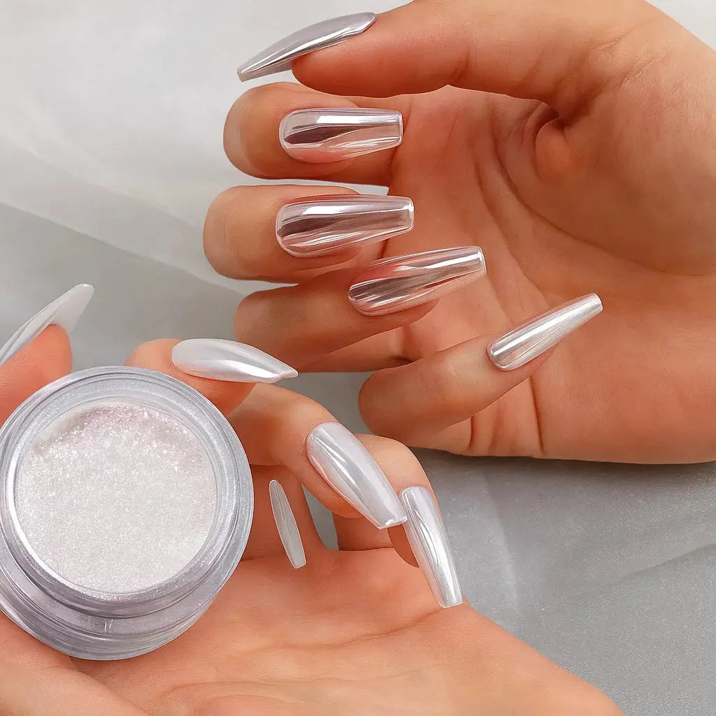 Chrom-Nagelpuder mit Spiegeleffekt – Langanhaltender Glanz wie vom Profi Mivoza Deutschland