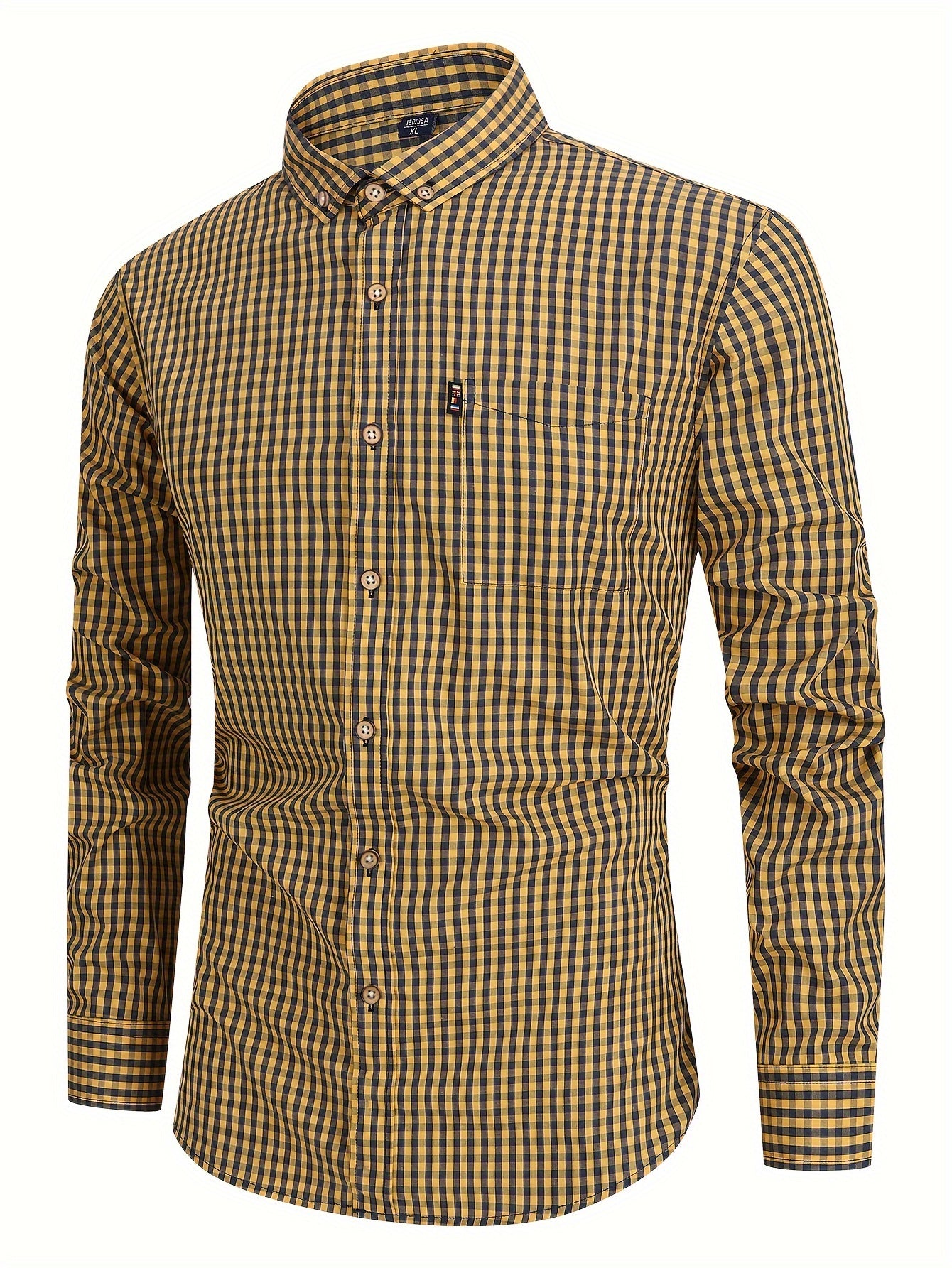 Men's Plaid Shirt for Versatile Style and Comfort 7