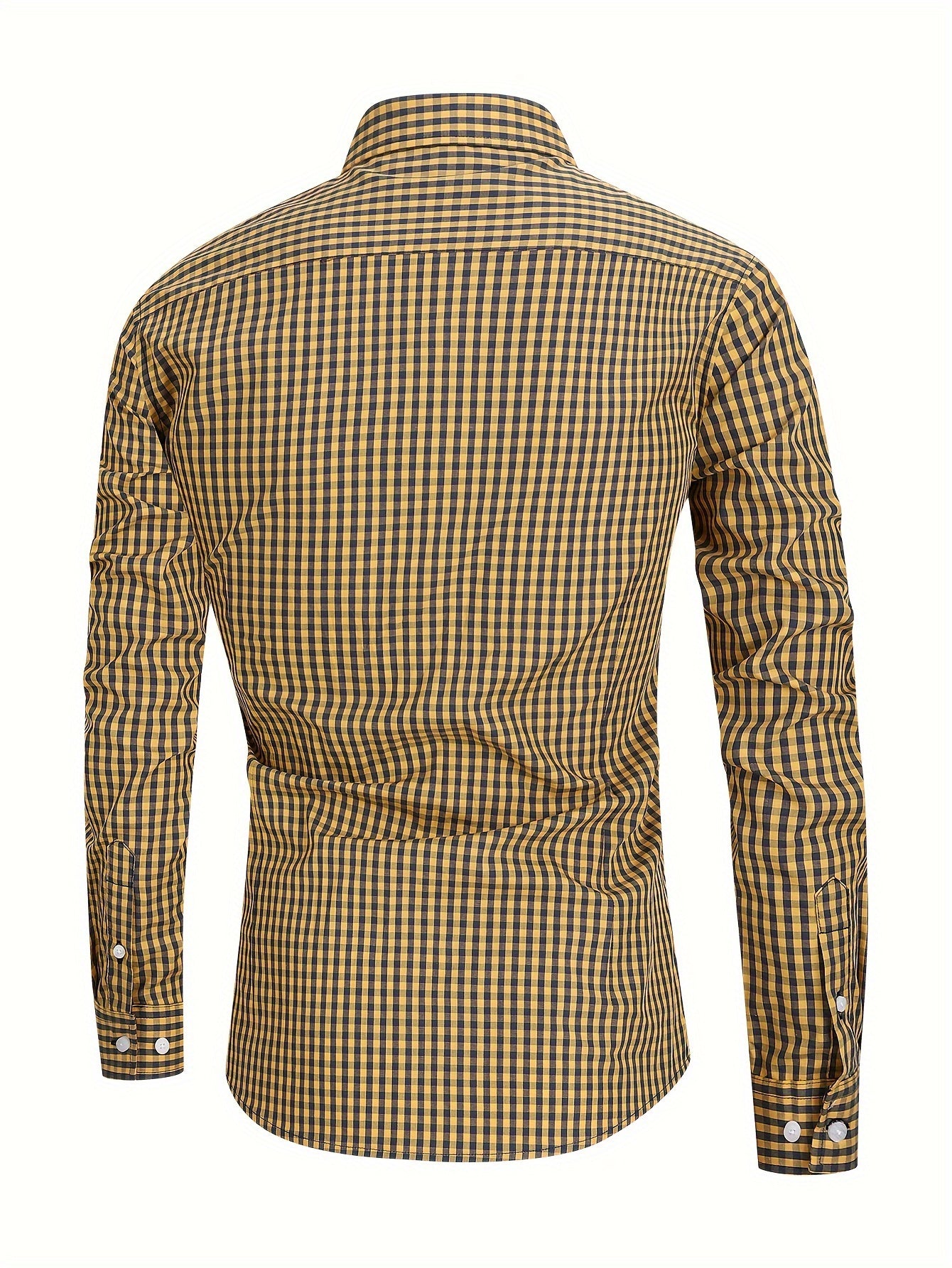 Men's Plaid Shirt for Versatile Style and Comfort 8