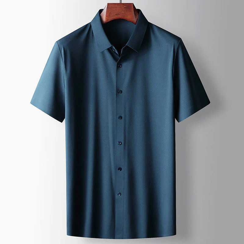 Men's Relaxed Silk Shirt for Casual and Smart-Casual Style 3