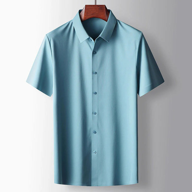 Men's Relaxed Silk Shirt for Casual and Smart-Casual Style 4