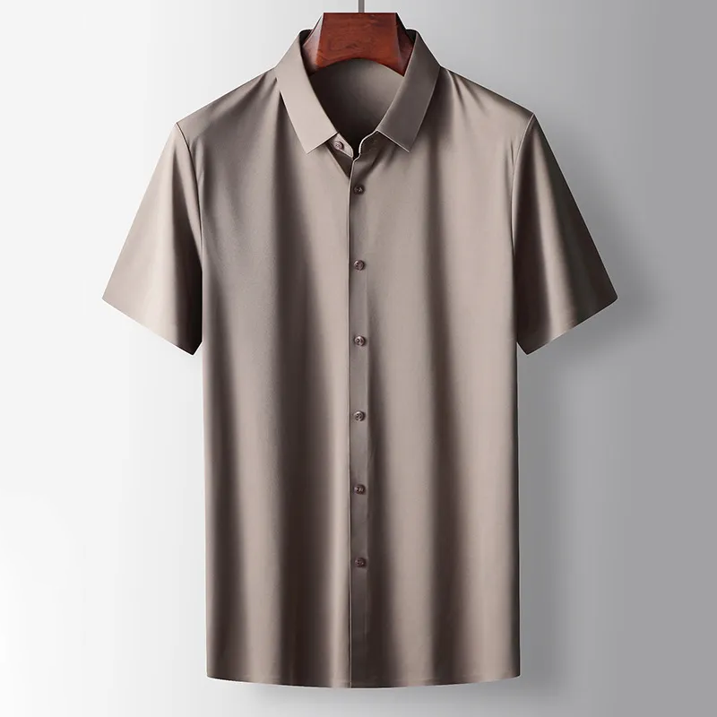 Men's Relaxed Silk Shirt for Casual and Smart-Casual Style 5