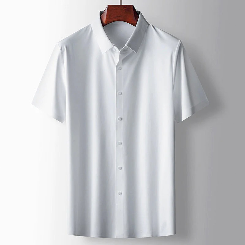 Men's Relaxed Silk Shirt for Casual and Smart-Casual Style 7