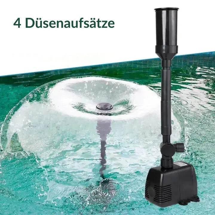Vielseitige Garten-Fontänenpumpe – Leiser Betrieb & Stimmungsvolle Wasserspiele Mivoza Deutschland