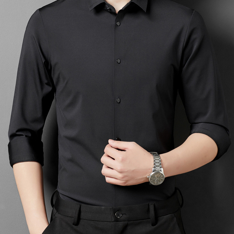 Cedar Smart Stretch Shirt for Men – Crease-Free Comfort from Desk to Dinner