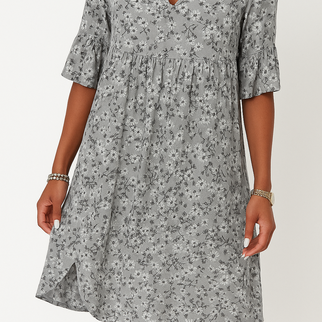 Women’s Floral Dress - Light & Relaxed Fit for Daytime & Evening Wear