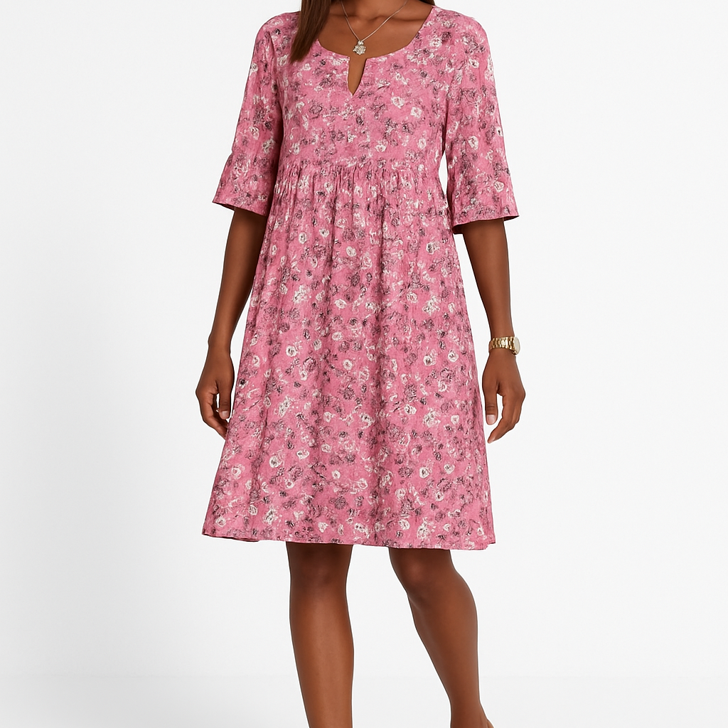 Women’s Floral Dress - Light & Relaxed Fit for Daytime & Evening Wear