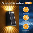 Solar-Wandleuchte mit RGB & Warmweiß – Kabellos & Automatisch -   Mivoza Deutschland