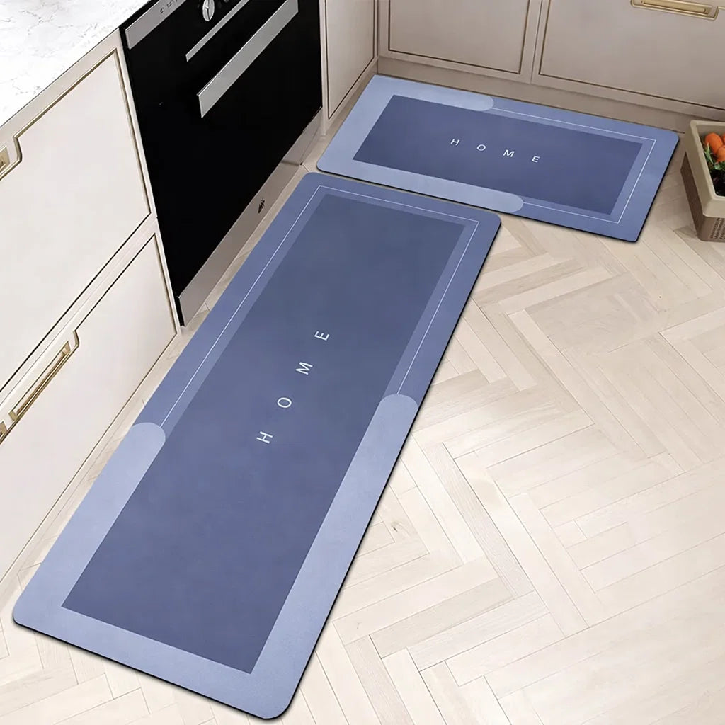 Super saugfähige, rutschfeste Bodenmatte -  Blau-Größ-50x160-cm Mivoza Deutschland