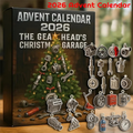 The Gearhead's Christmas Garage 2026 Advent Calendar 24-day Tool-Themed Surprise Blind Box For Car Enthusiasts DIY Holidays