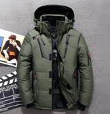 Men's Down Puffer Jacket - Lightweight Autumn, Winter Jacket