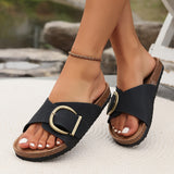 Women’s Cork Sandals – Stylish Summer Slip-Ons