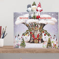 2026 Advent Calendar Gnome - 24 Day Holiday Countdown with Handcrafted Plush Gnomes and Daily Festive Surprises