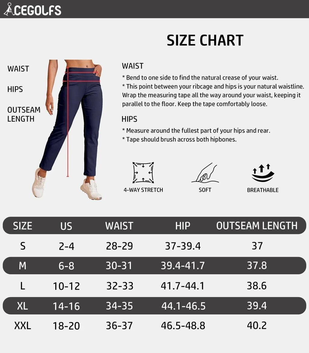 Women’s Pull-On Golf Ankle Pants