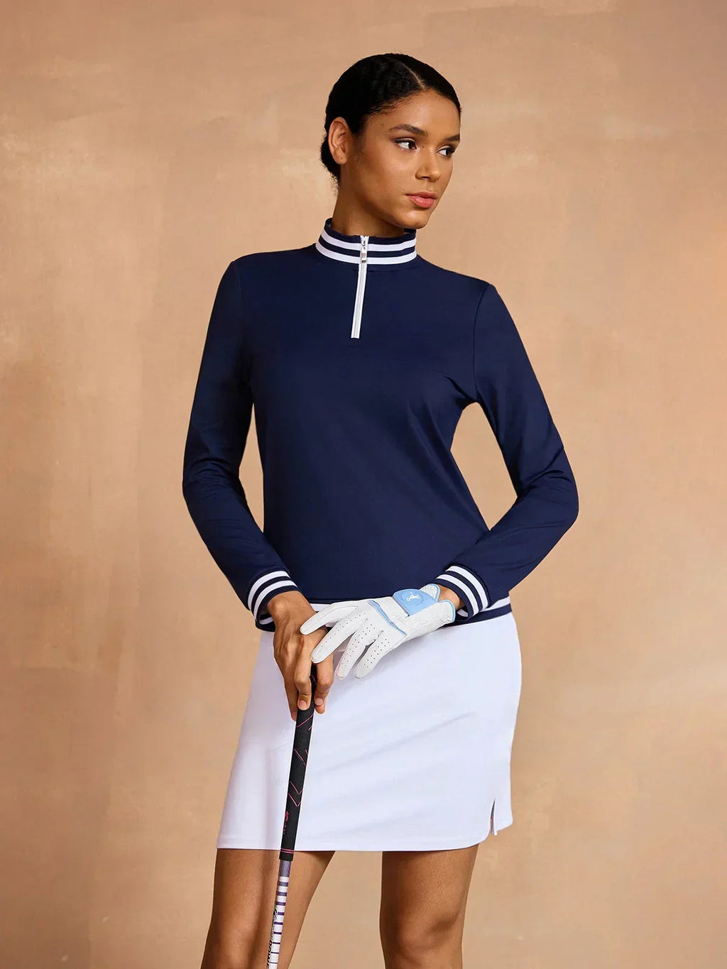 Women’s Quarter-Zip UPF50 Golf Shirt