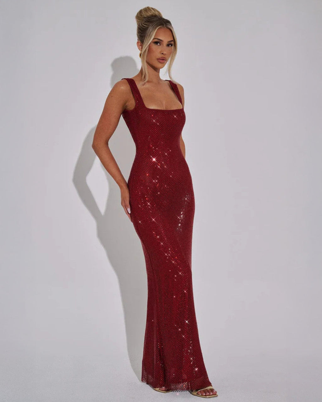 Embellished Evening Gown