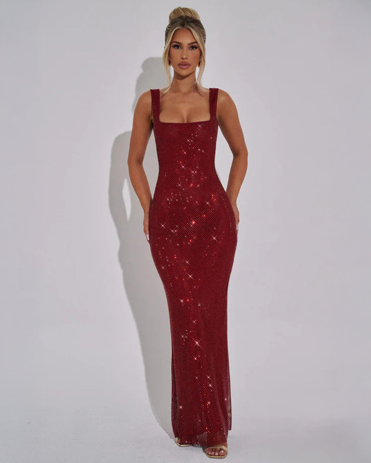Embellished Evening Gown
