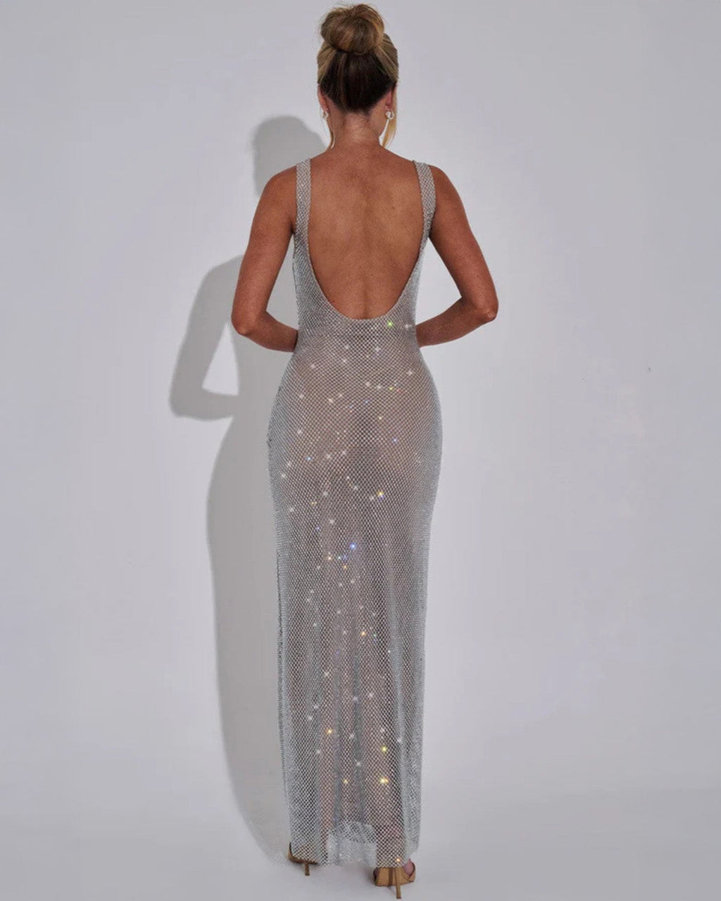 Embellished Evening Gown
