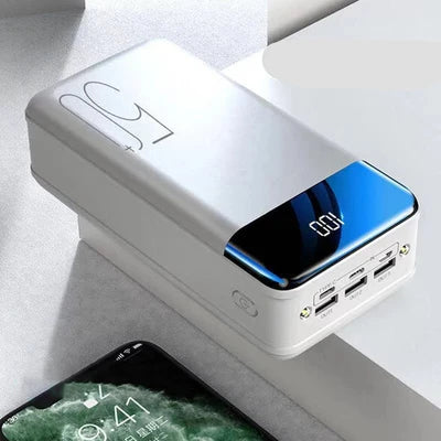 Power Bank 50 000 mAh | Ultra szybkie ładowanie | Do laptopa, tabletu i smartfona | Kompaktowy i niezwykle wydajny