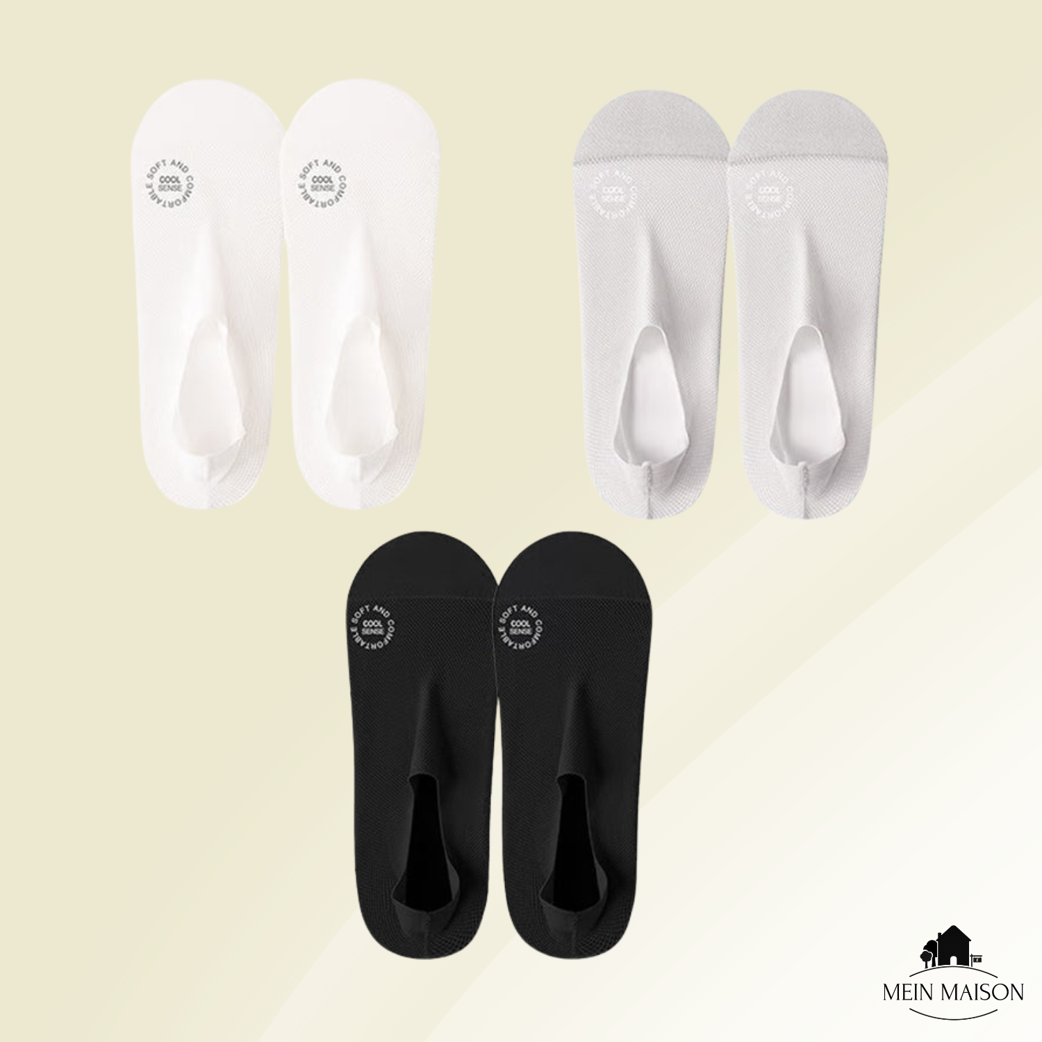 BareGrip – Invisible Anti-Slip Socks (3+3 FREE)