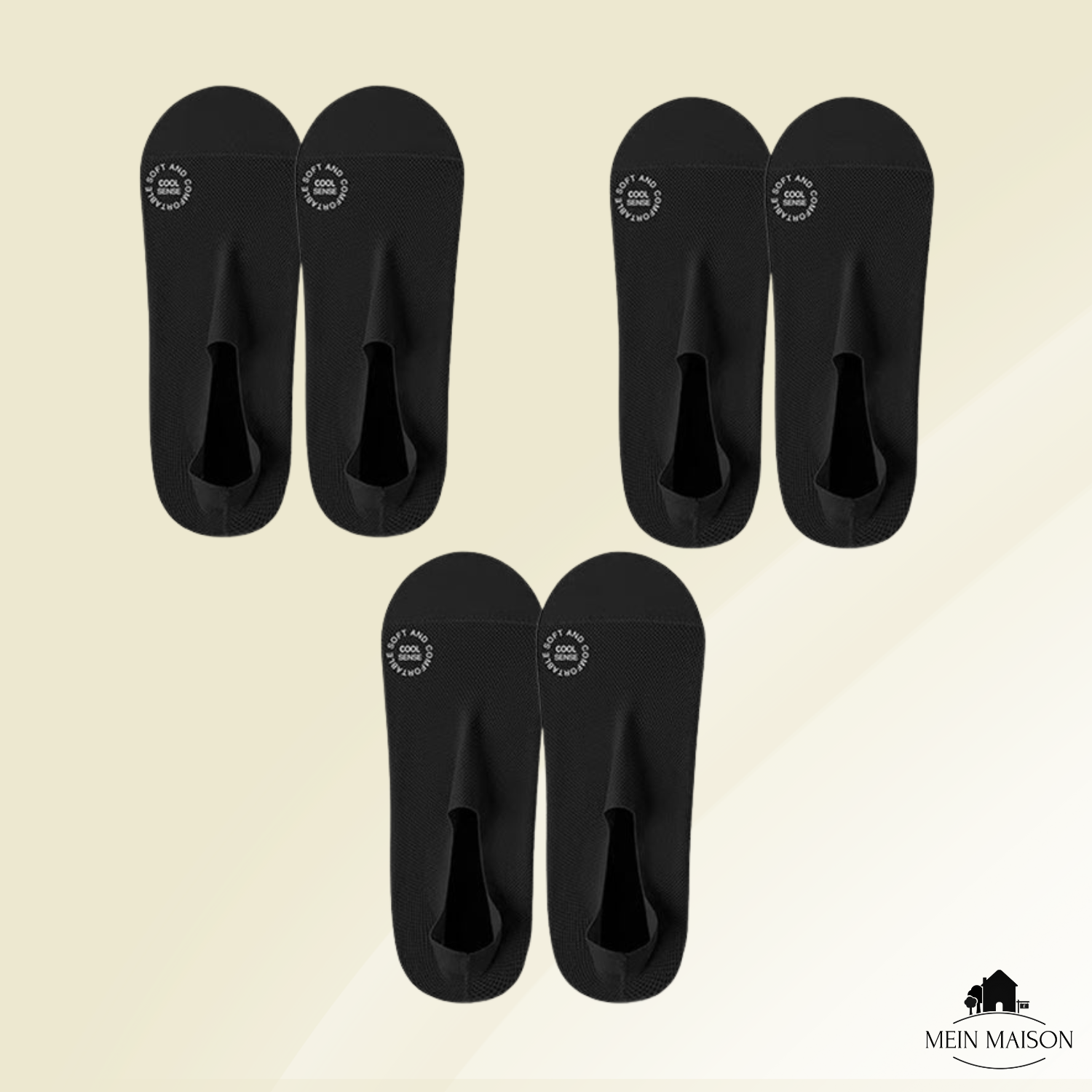 BareGrip – Invisible Anti-Slip Socks (3+3 FREE)