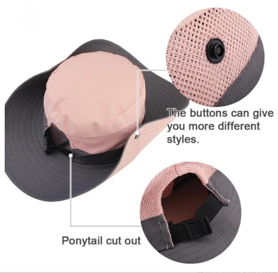 Cappello pieghevole con protezione UV