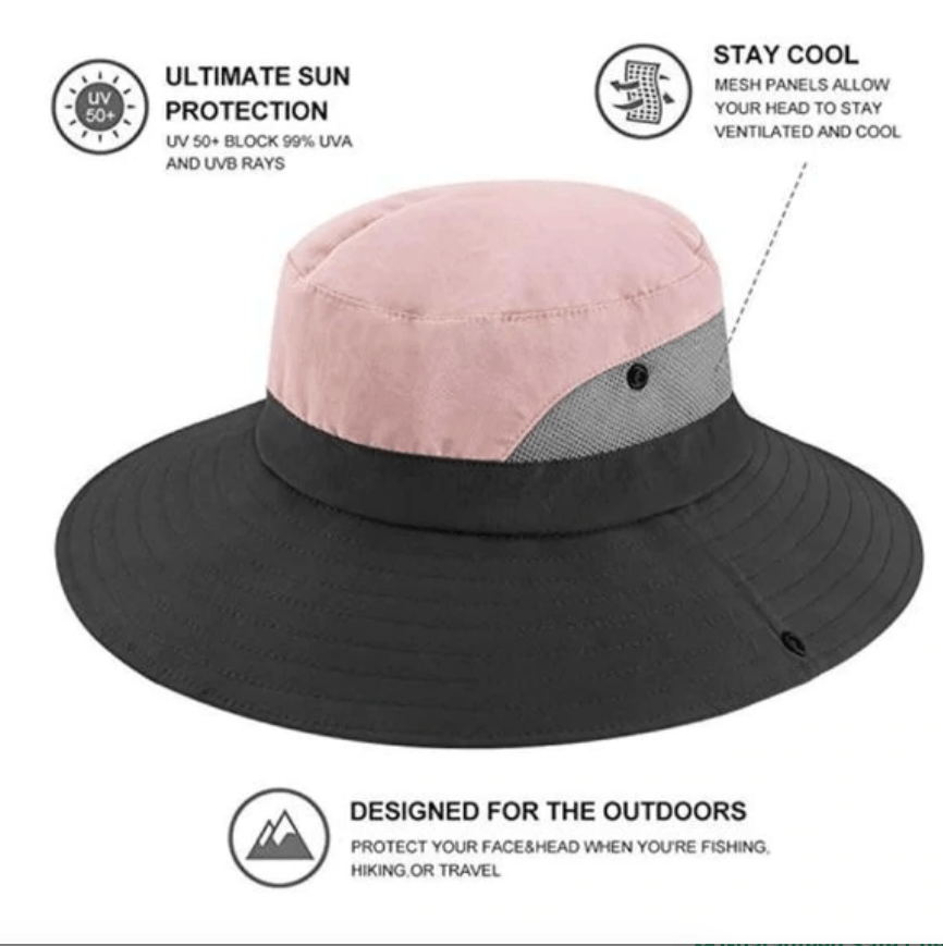 Cappello pieghevole con protezione UV