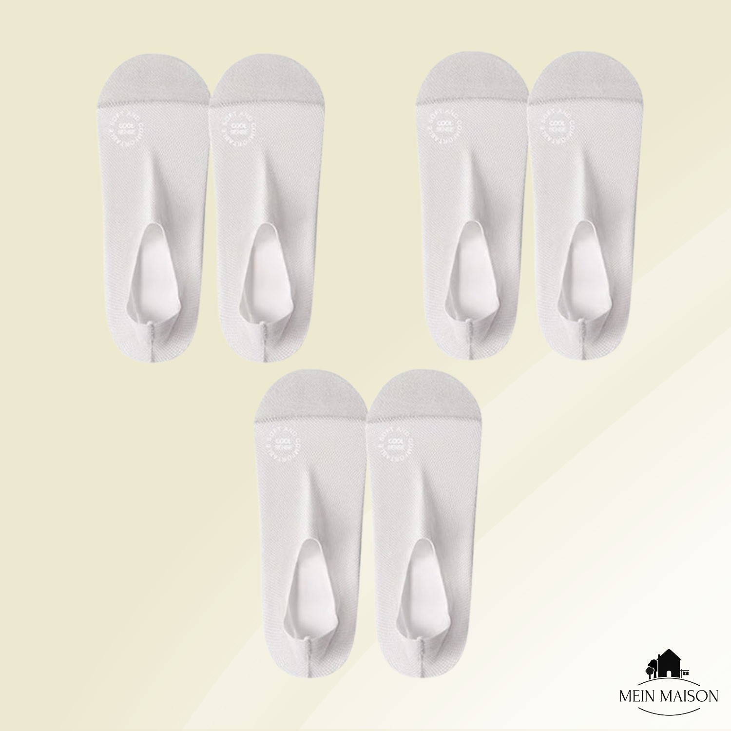 BareGrip – Invisible Anti-Slip Socks (3+3 FREE)