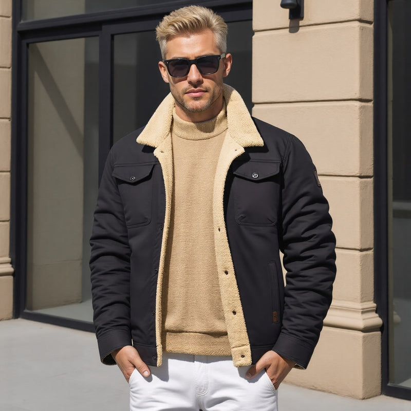 Men’s Bomber Jacket – Insulated Lightweight Urban Outerwear