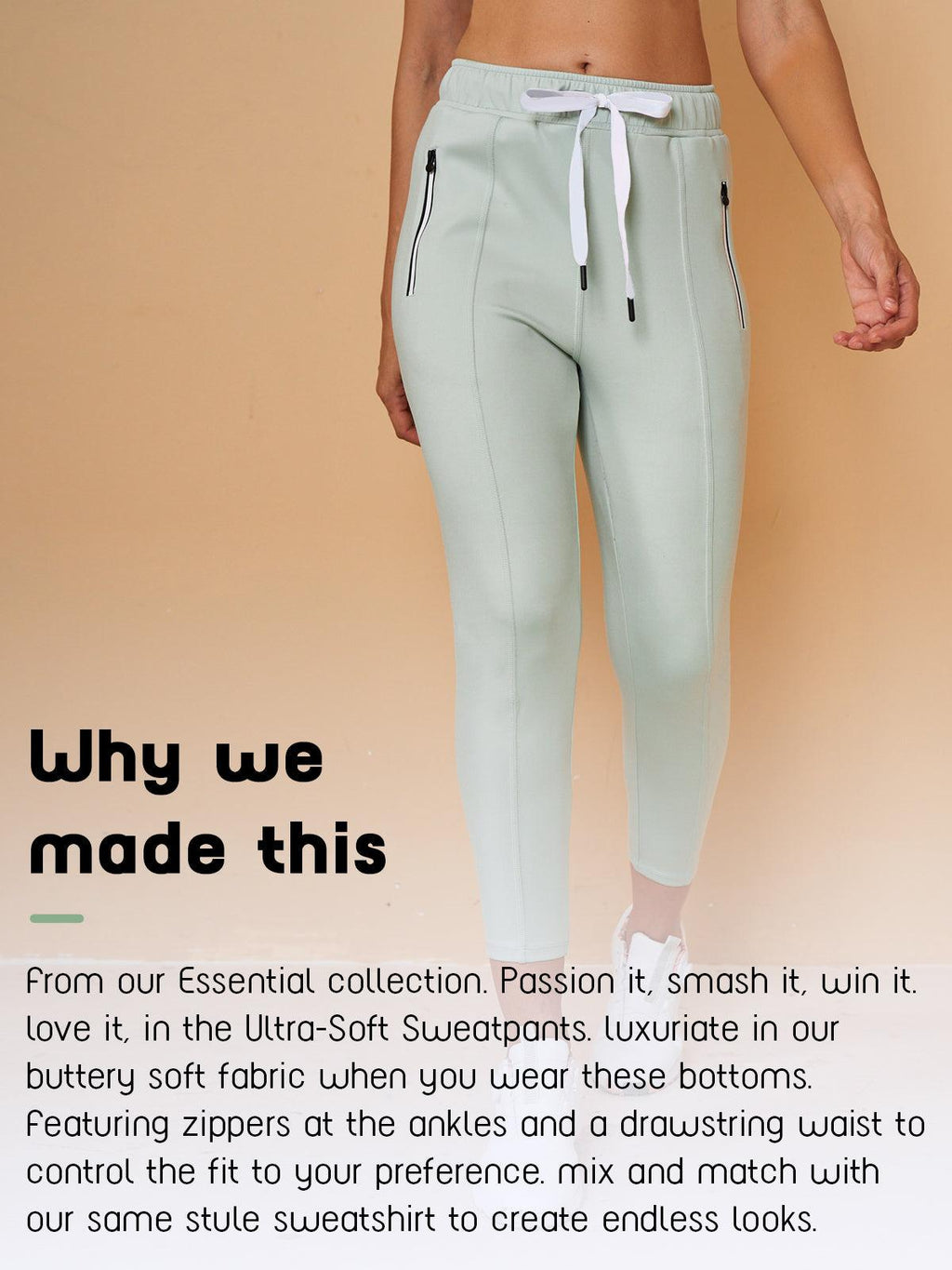 Women’s Drawstring Capri Sweatpants