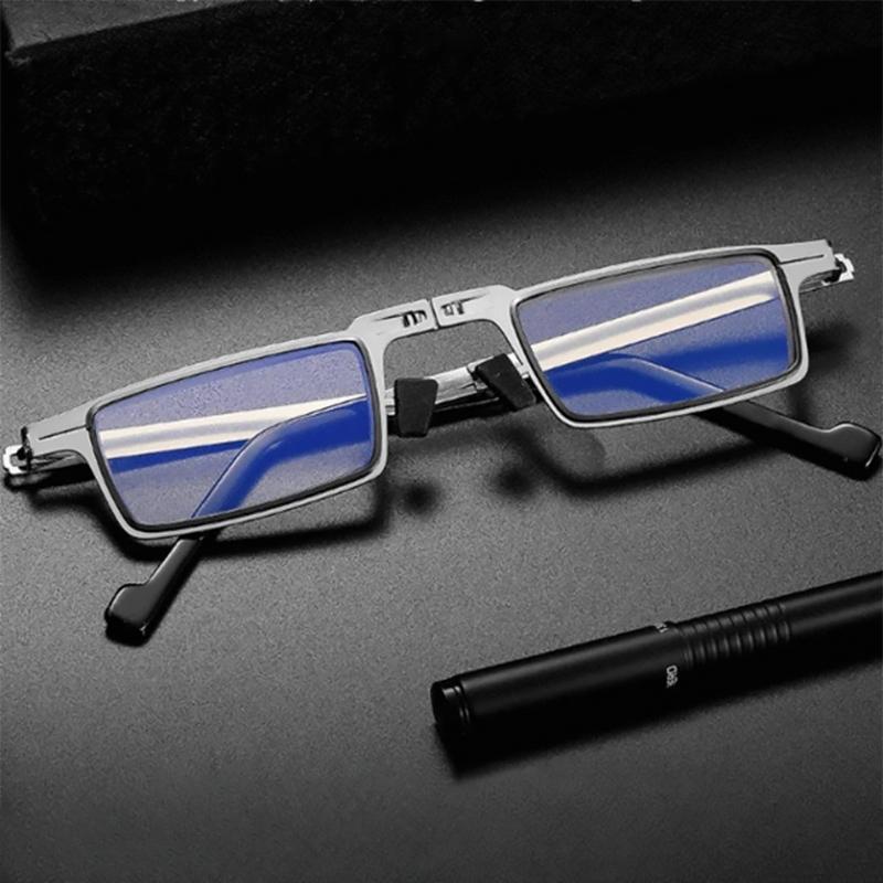 Ultra-Lightweight Folding Reading Glasses with Blue Light Protection
