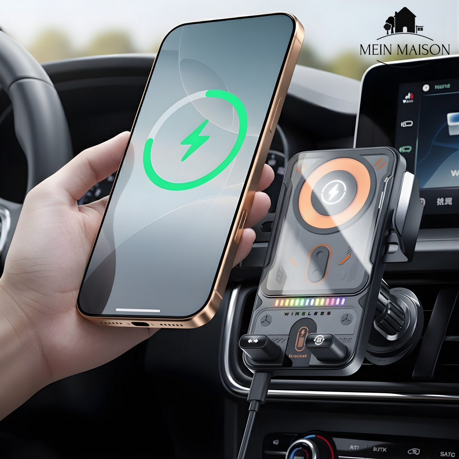 PowerDrive Pro – Secure Charging and Navigation While Driving
