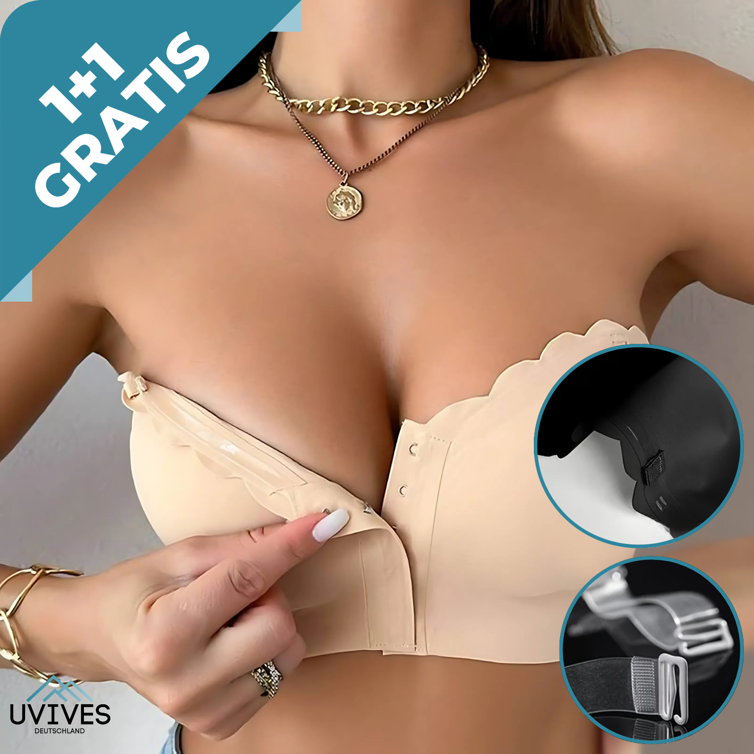 Strapless Bra for Invisible Support & Maximum Comfort