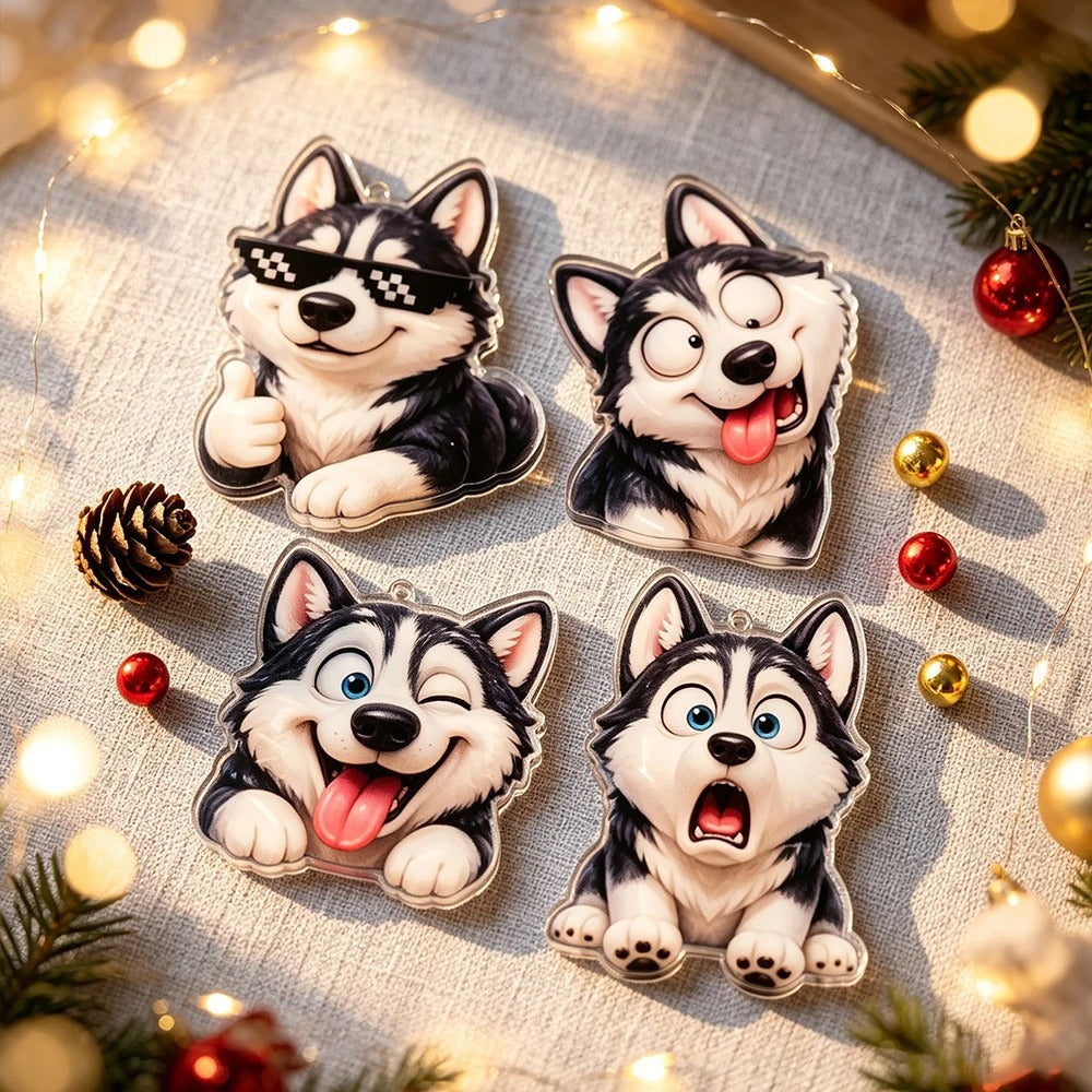 2026 Christmas Advent Calendar for Dogs 24-day Countdown With a Husky Theme For Dog Lovers