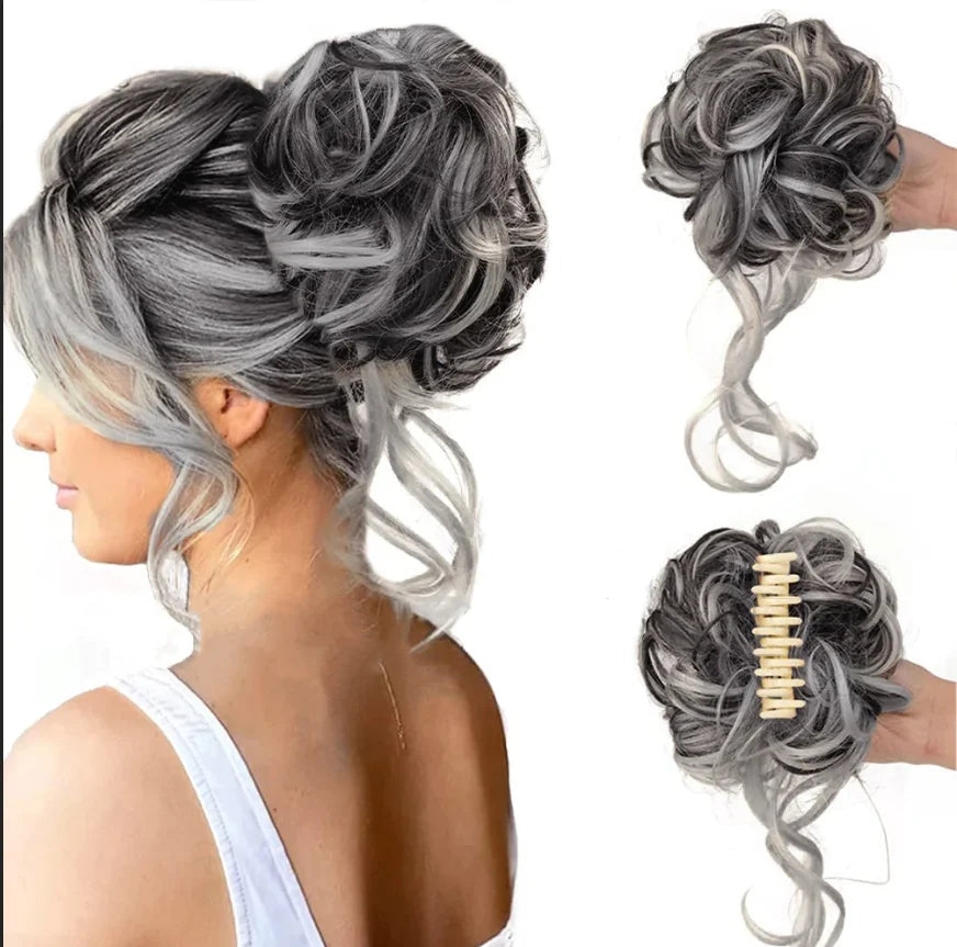 Instant Curly Bun Hair Clip