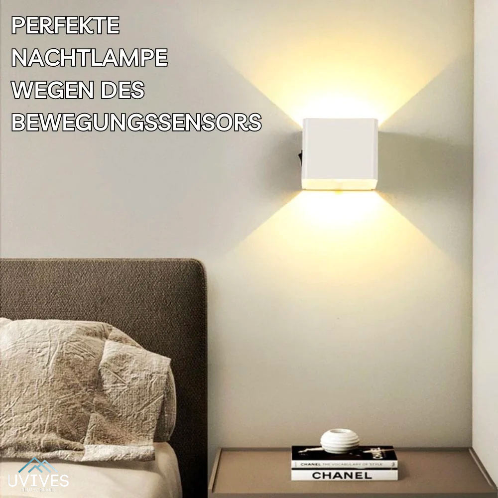 LuminaCube - Lampada da parete wireless e lussuosa