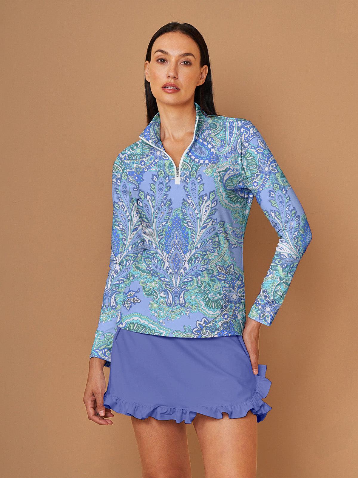 Women’s Lightweight UPF50 Golf Quarter-Zip Pullover