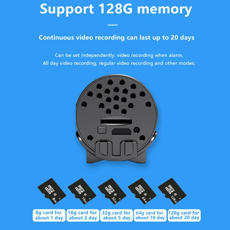 Mini 5G bezdrôtová kamera 1080P HD
