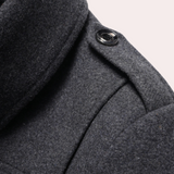 Men’s Two-Piece Wool Blend Winter Coat