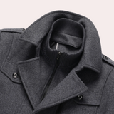 Men’s Two-Piece Wool Blend Winter Coat