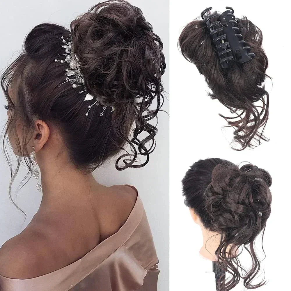Instant Curly Bun Hair Clip