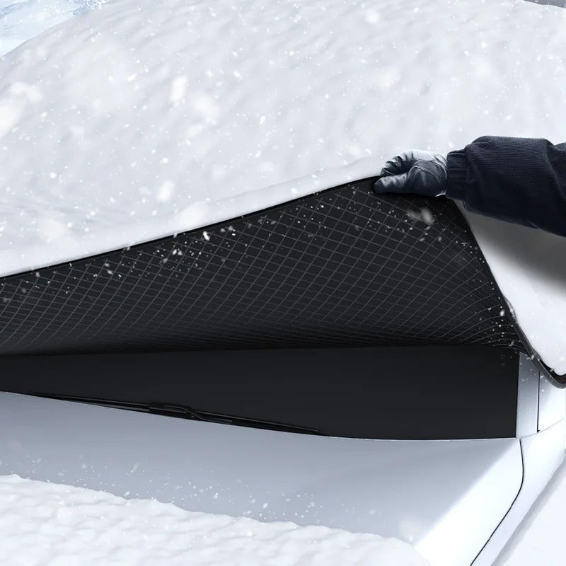 Copertura magnetica per neve per auto