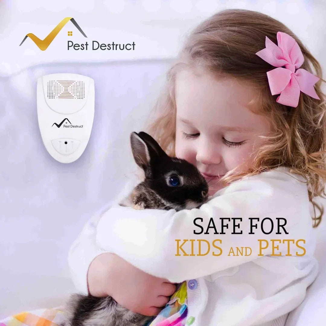 Ultrasonic Bed Bug Repeller - Get Rid of Bed Bugs in 48 Hours