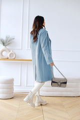Women's Double-Breasted Coat - Sophisticated & Comfortable for Every Occasion