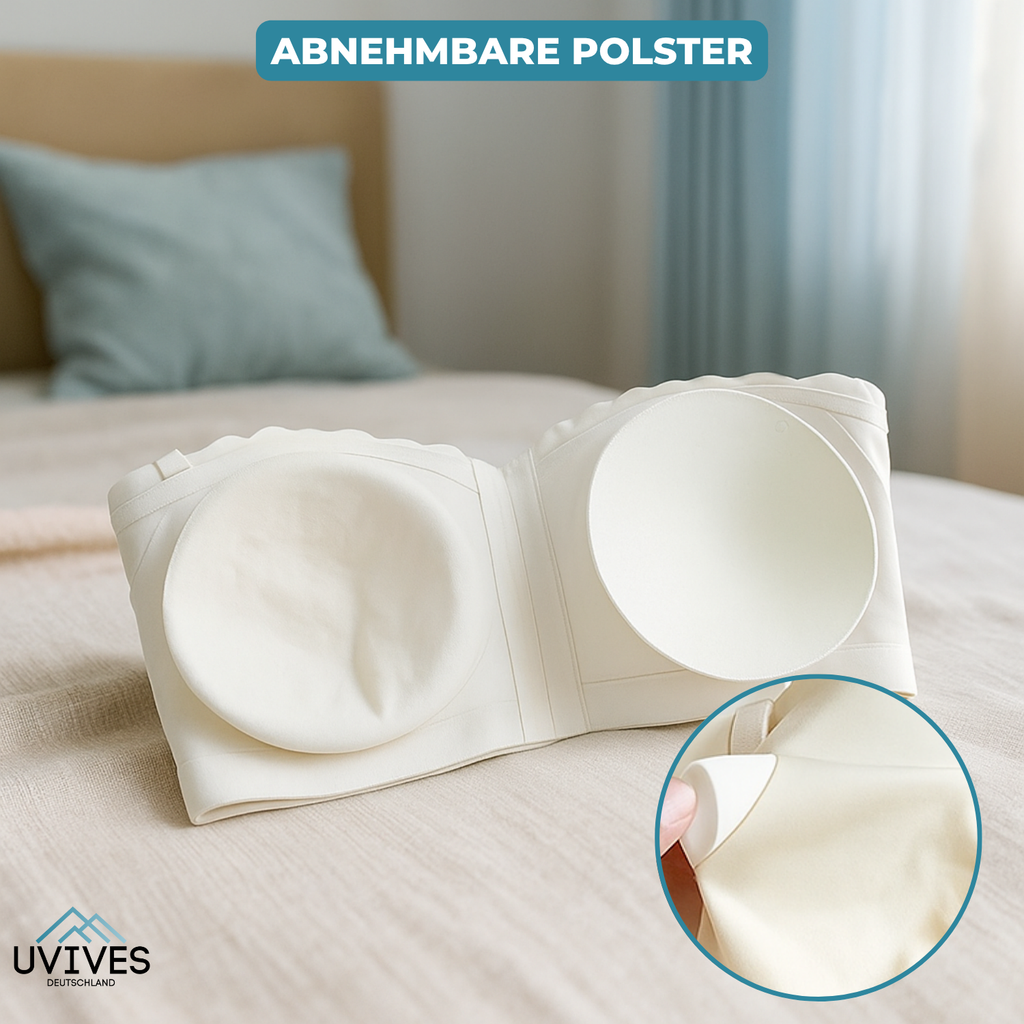 Strapless Bra for Invisible Support & Maximum Comfort