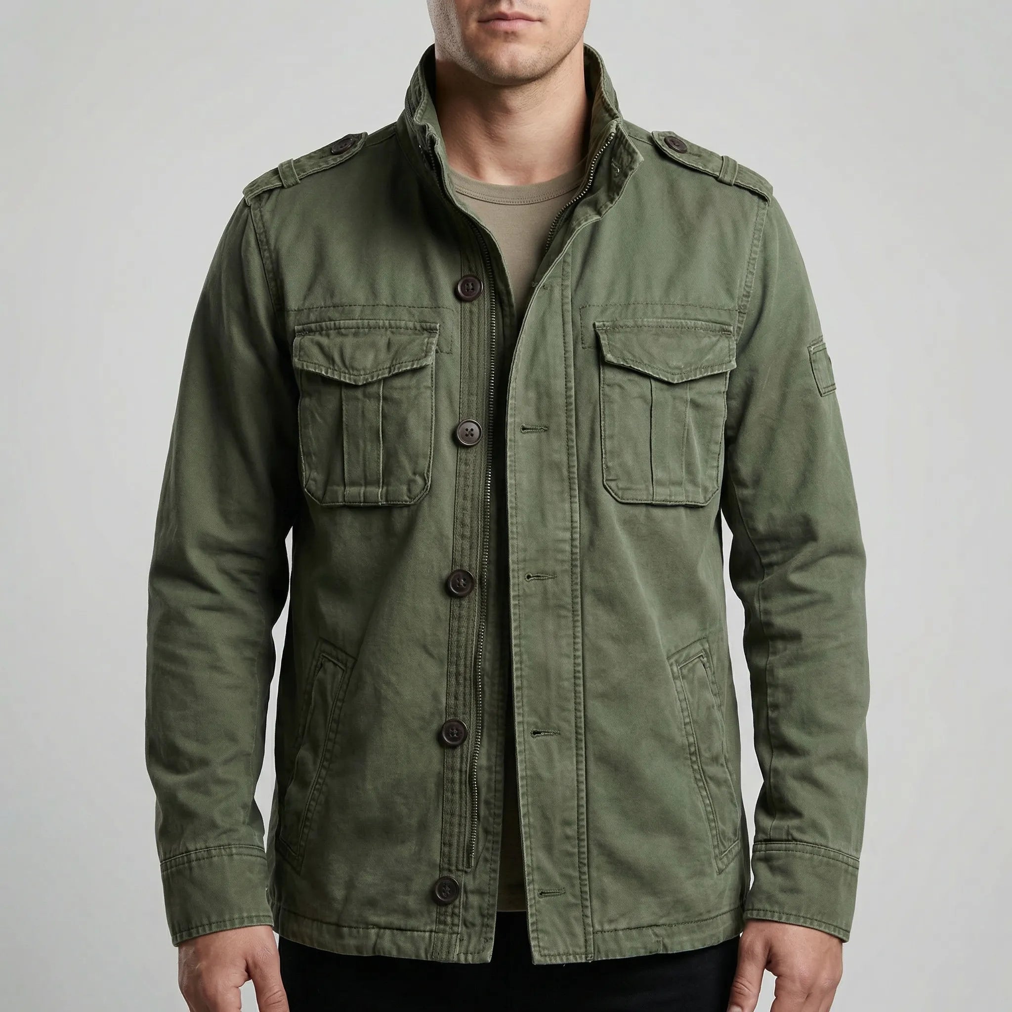 Giacca Militare Mimetica