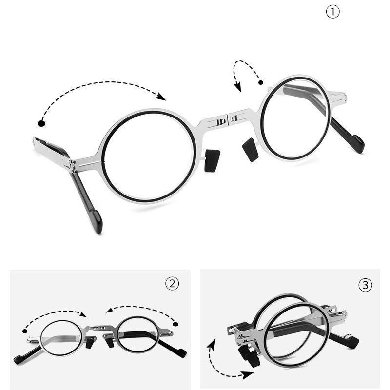 Ultra-Lightweight Folding Reading Glasses with Blue Light Protection