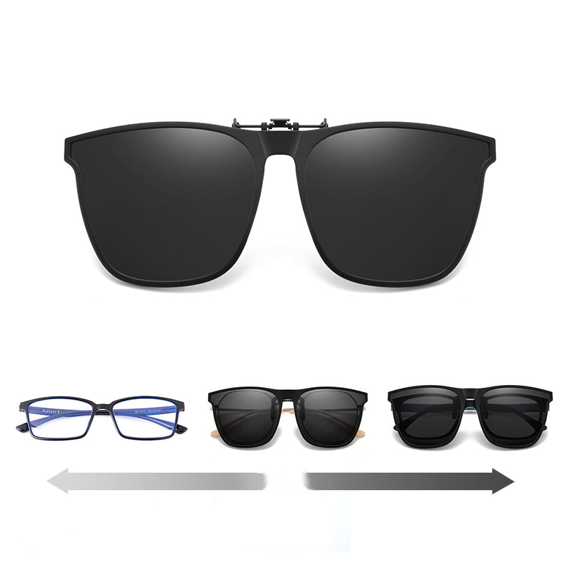 Nuovi occhiali da sole polarizzati con clip-on